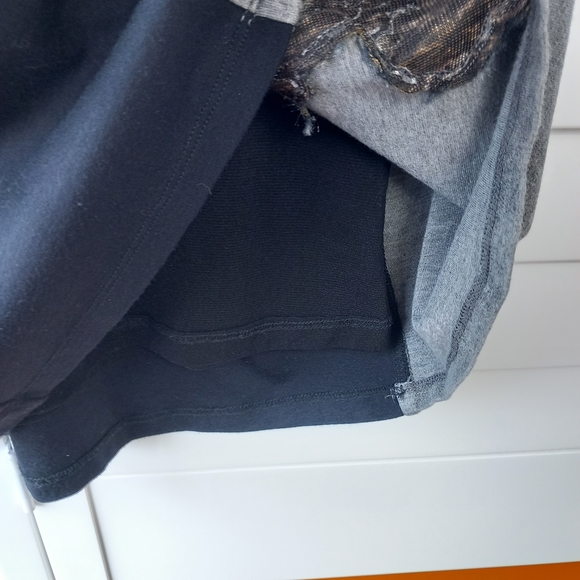 Save The Queen Black & Grey Stretch Dress Embroidered Size XL - Picture 8 of 14